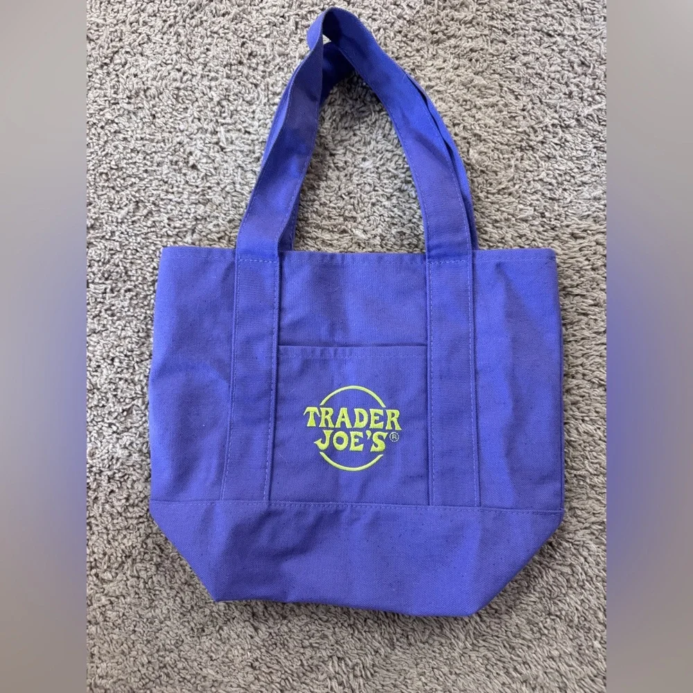 Purple Trader Joe’s Tote Bag